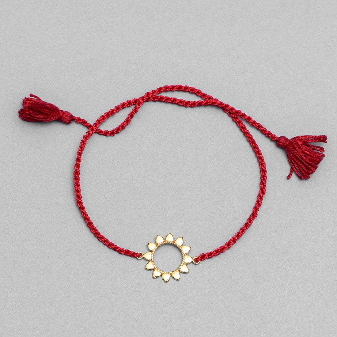 Endearing Union: The Bhai-Bhabhi 925 Sterling Silver Rakhi Duo