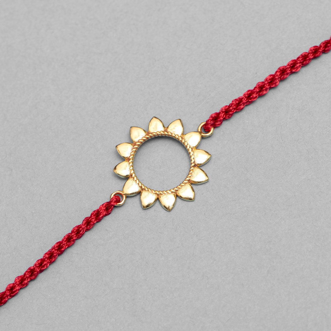 Endearing Union: The Bhai-Bhabhi 925 Sterling Silver Rakhi Duo