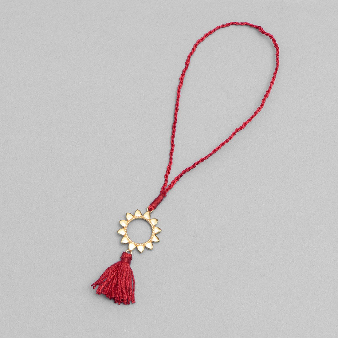Endearing Union: The Bhai-Bhabhi 925 Sterling Silver Rakhi Duo