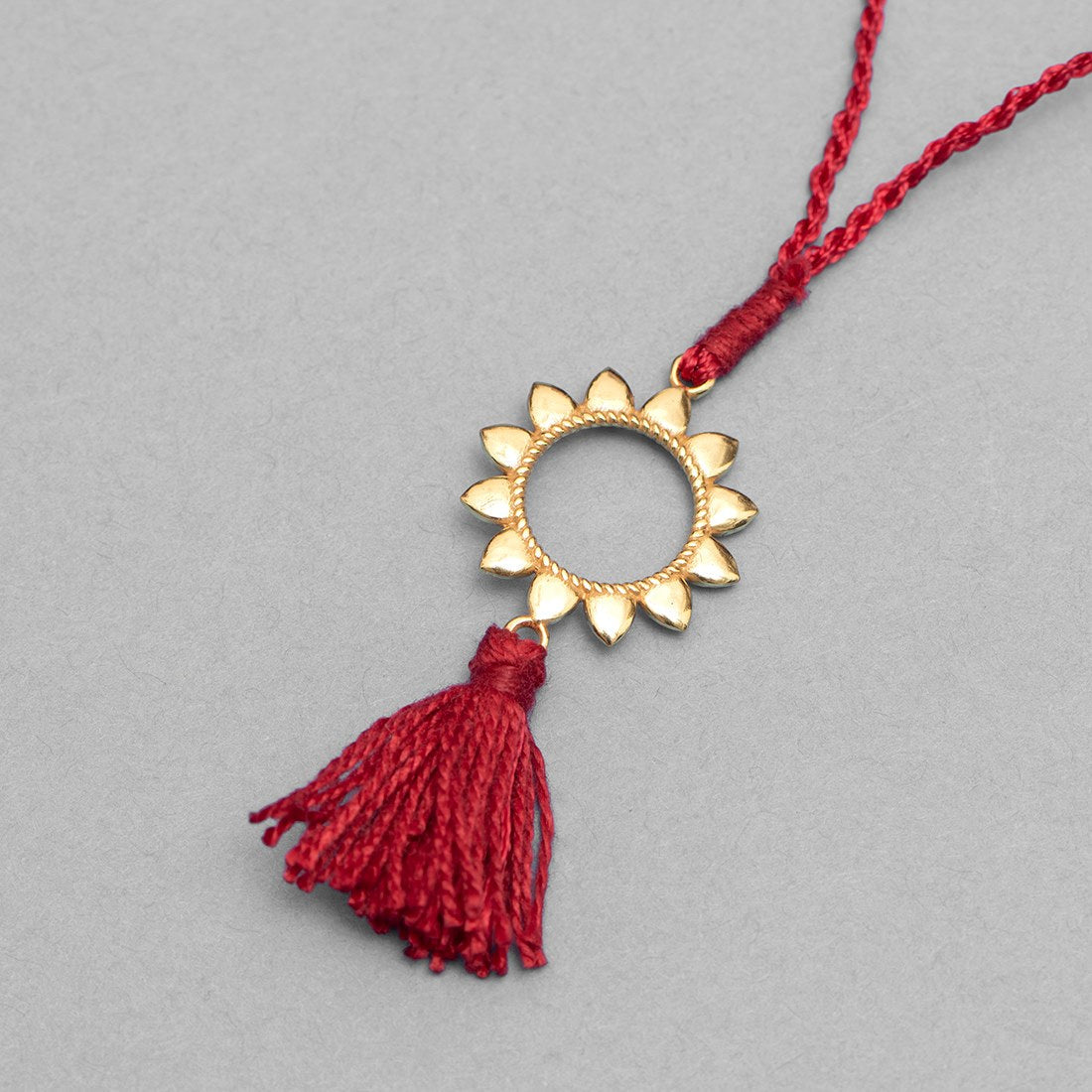 Endearing Union: The Bhai-Bhabhi 925 Sterling Silver Rakhi Duo