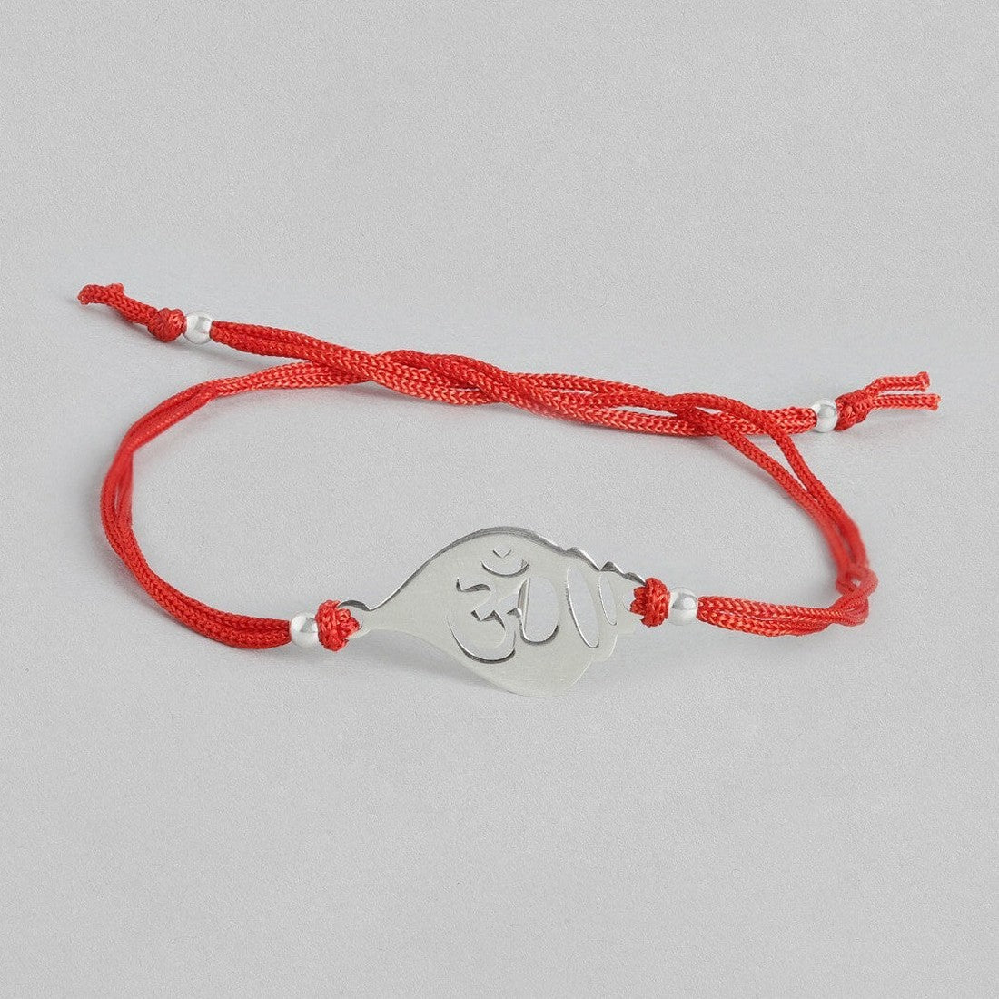 Rakhi Special 925 Sterling Silver Om Rakhi