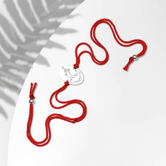 Rakhi Special 925 Sterling Silver Ganesha Rakhi