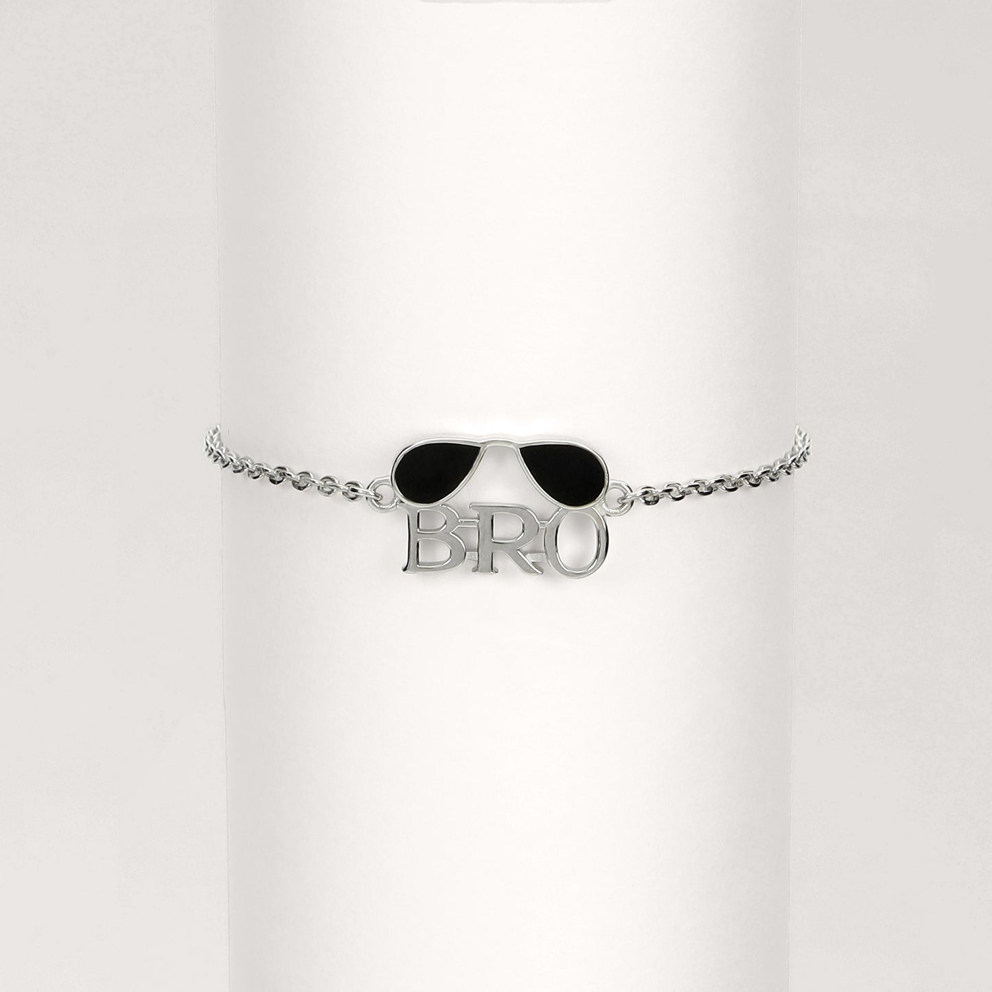 Cool Bro Rhodium-Plated 925 Sterling Silver Rakhi