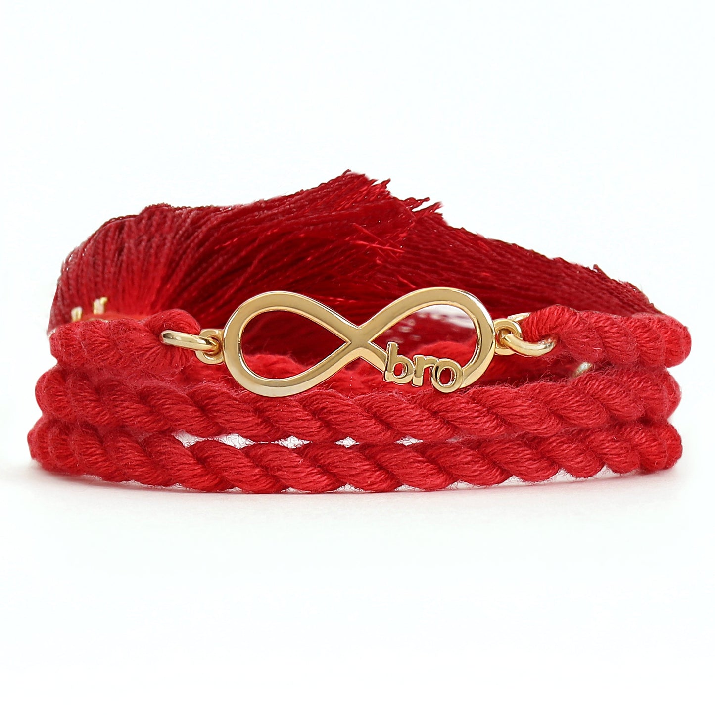 Eternal Bond Gold & Rhodium-Plated 925 Sterling Silver Bro Rakhi Combo