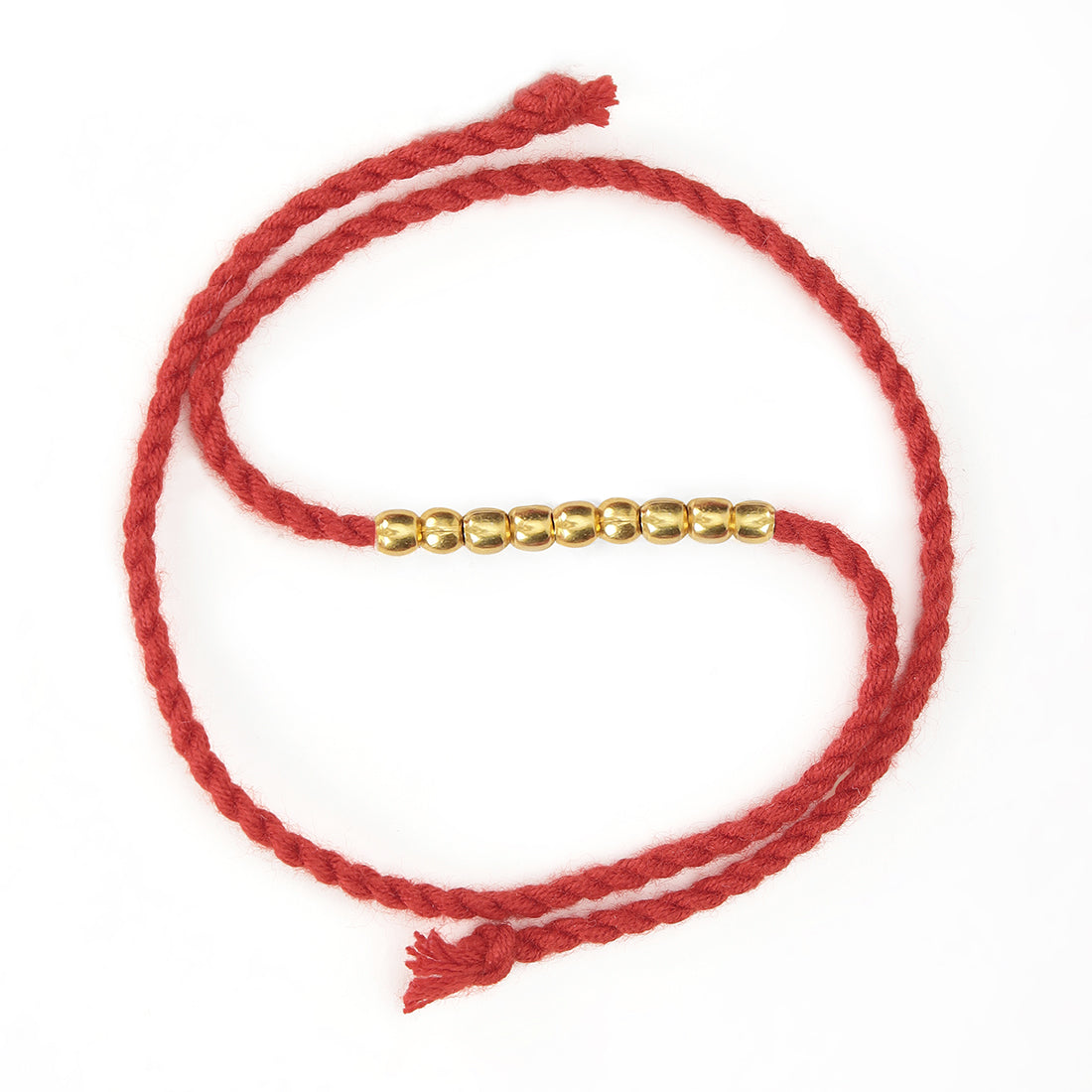 Elegant Rhodium and Gold Plated 925 Sterling Silver Beaded Rakhi Combo