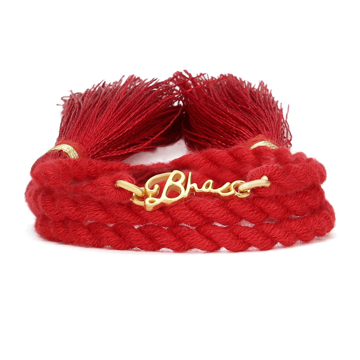 Blessed Bhai Gold-Plated 925 Sterling Silver Rakhi