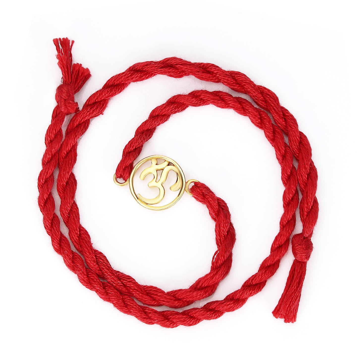 Divine Bonds: The Om-Infused 925 Sterling Silver Thread Rakhi