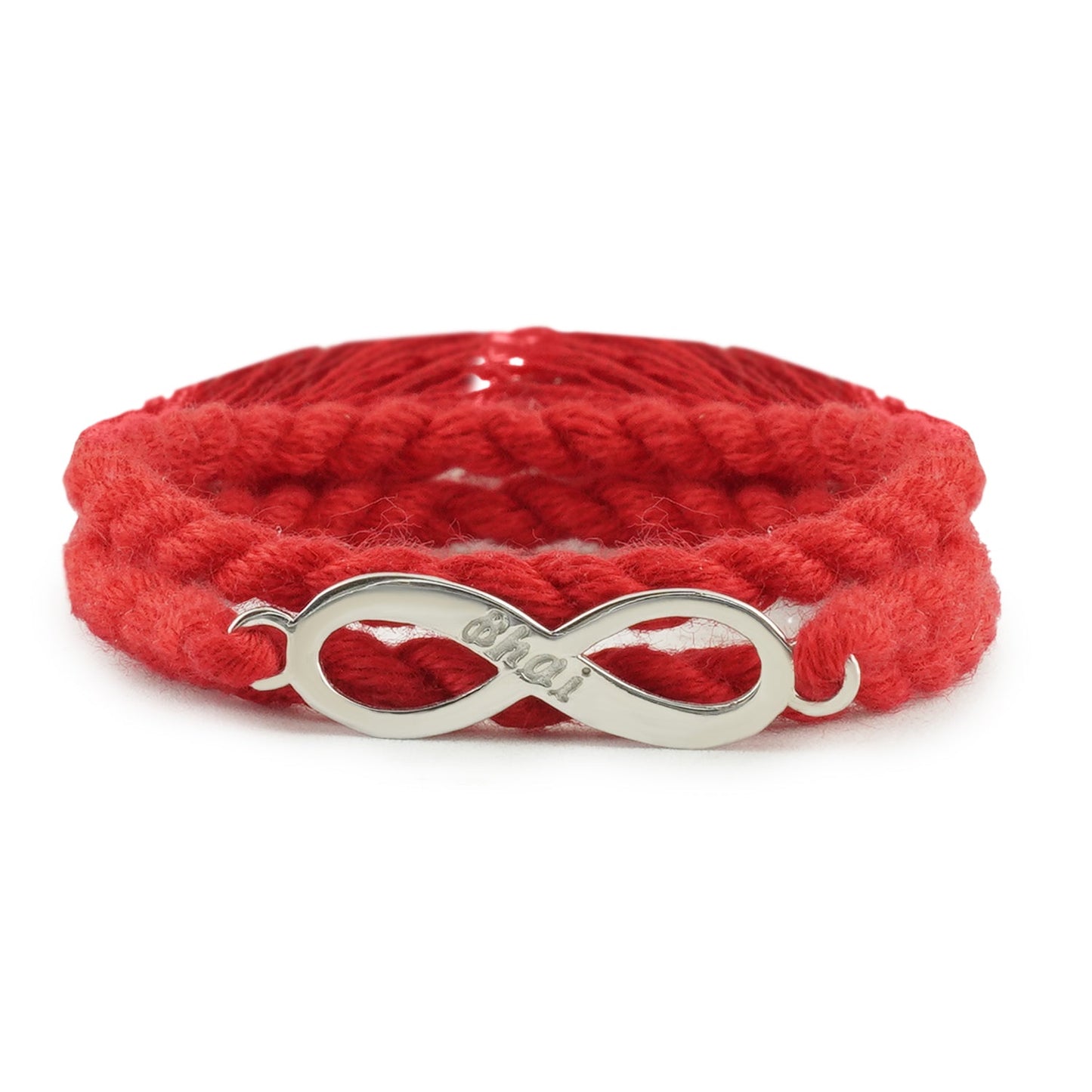 Infinity Bhai Rhodium Plated Silver Rakhi