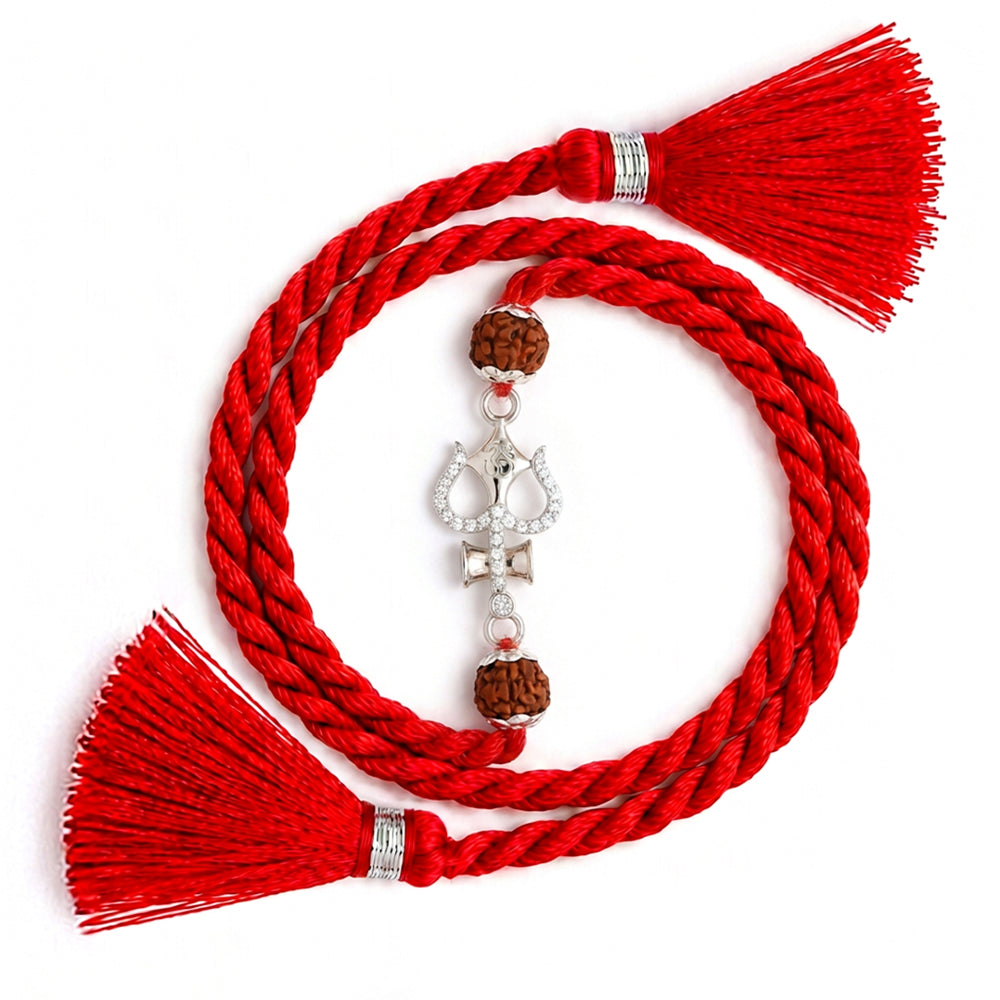 Trishul Rudraksha Rakhi